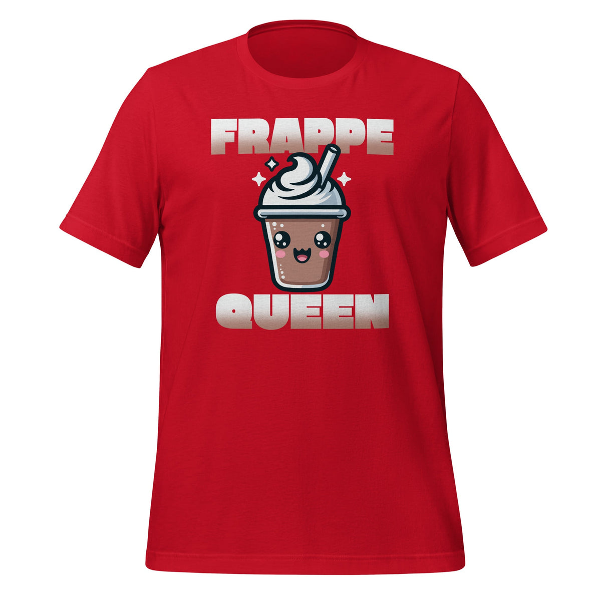 Cute Kawaii Frappe Queen Funny Coffee Whipped Cream Day product image 4