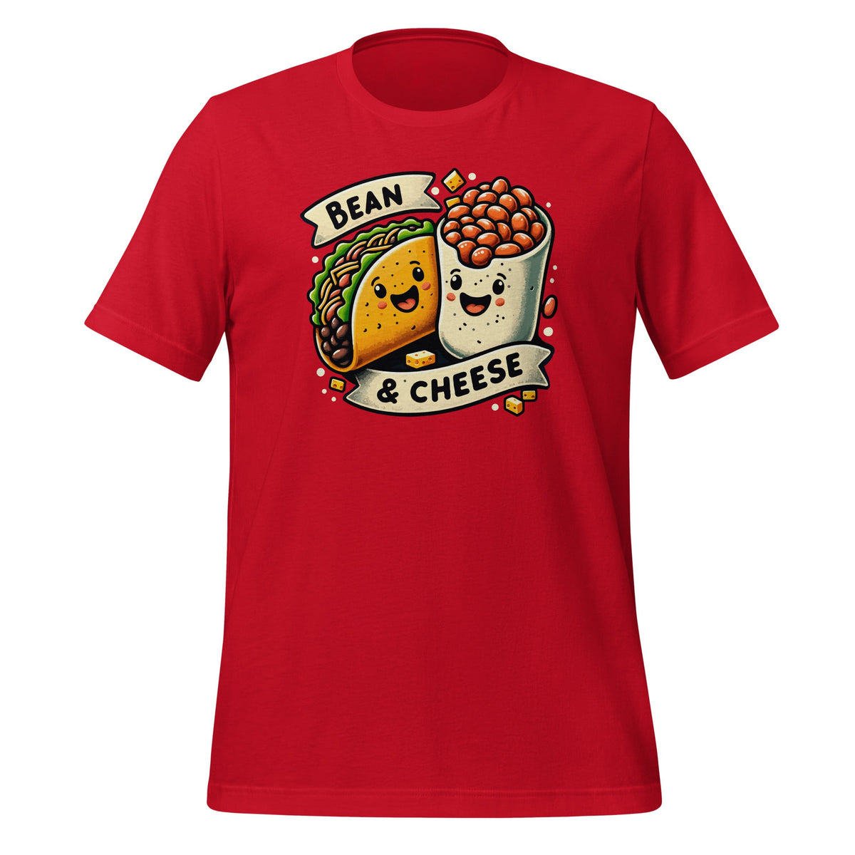Bean and Cheese Taco Burrito Latino Fun National Day Unisex product image 4