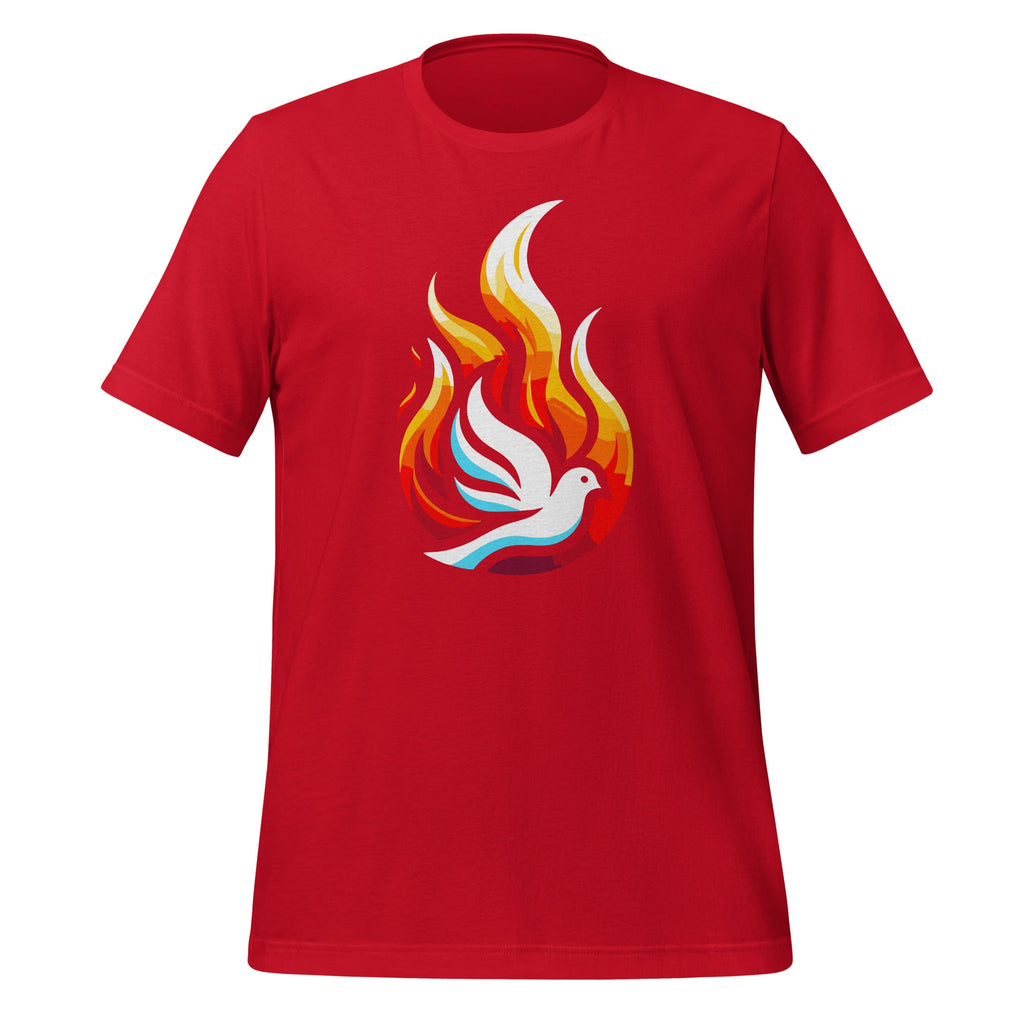 Silhouette Dove Flame Fire Pentecost Orthodox Christmas product image 3