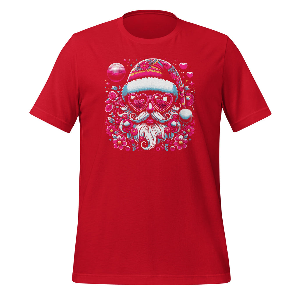 Funny Pink Santa Retro Groovy Funky Disco Christmas Floral product image 3