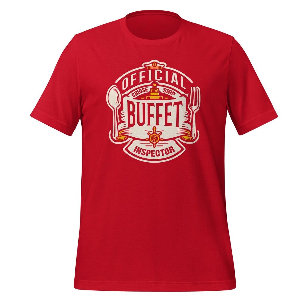 Cruise Ship Buffet Inspector Funny Cruising Vacation Unisex product image 3