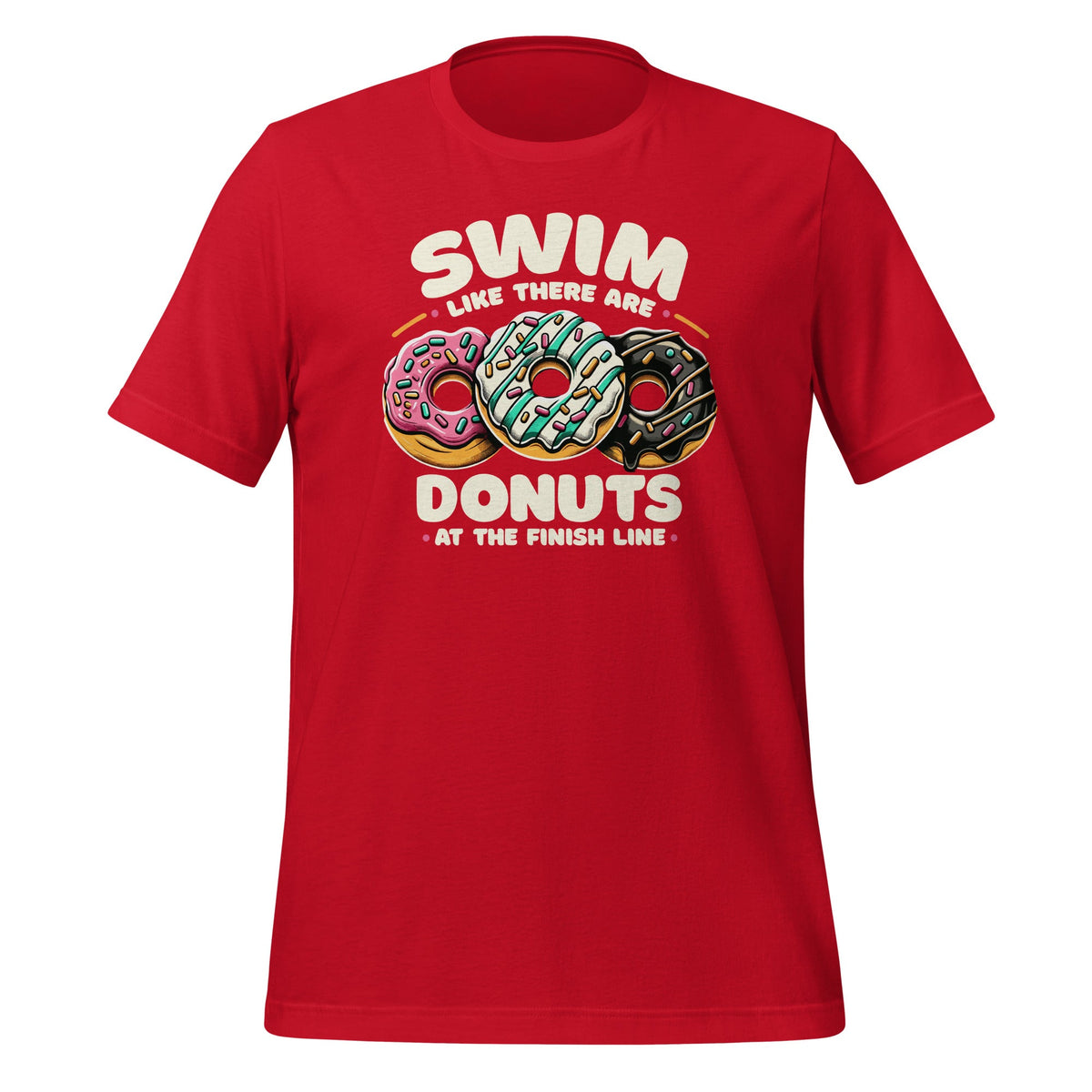 Swim Like There Donuts At Finish Line Swimming Dessert Fans product image 3