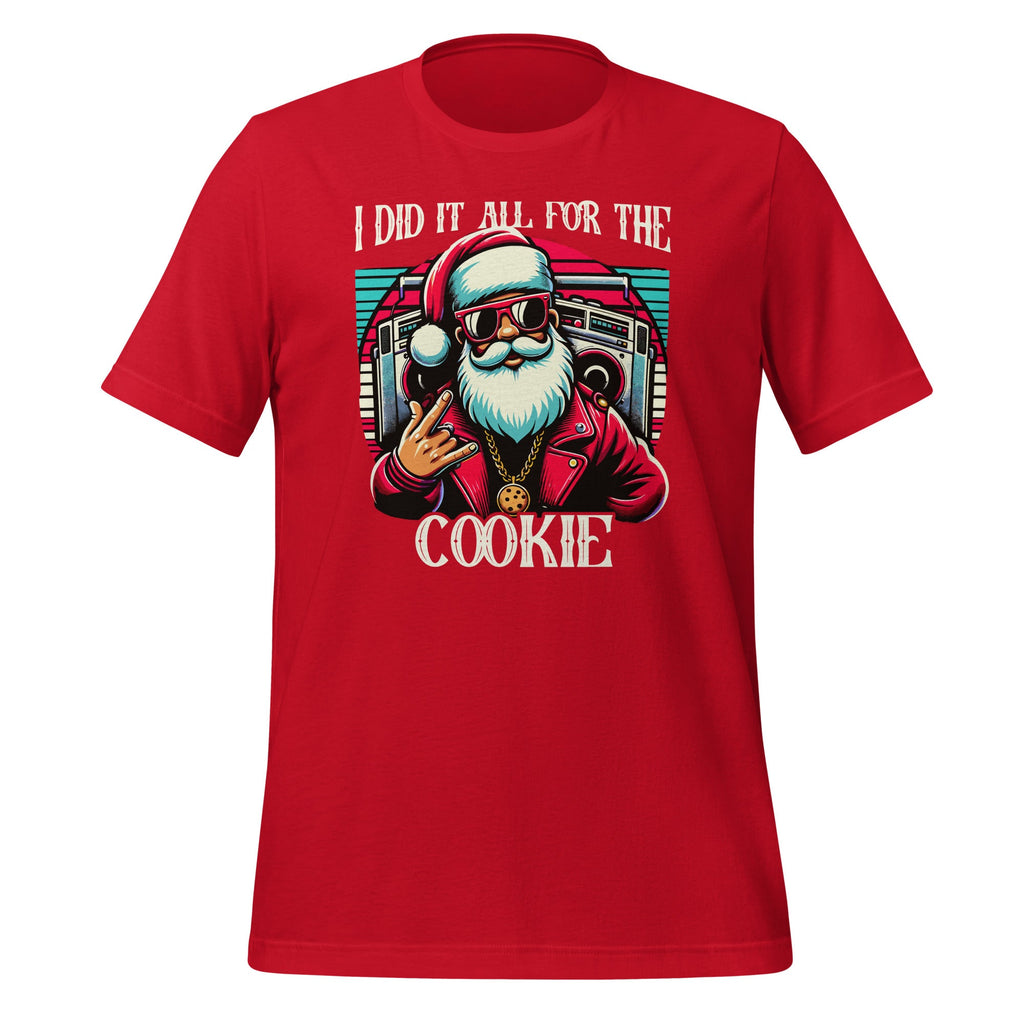 I Did It All For The Cookie Funny Santa Xmas Christmas product image 3