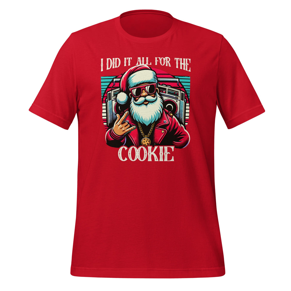 I Did It All For The Cookie Funny Santa Xmas Christmas product image 3