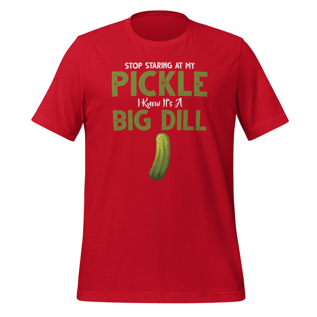 Stop Staring At My Pickle Funny Pickles Food Saying Unisex product image 3