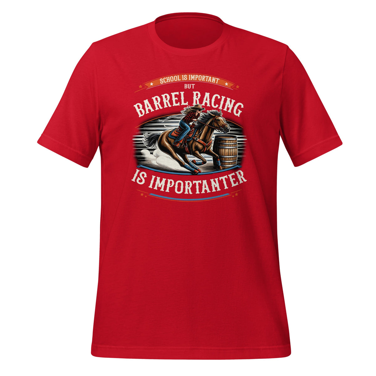 School Is Important But Barrel Racing Is Importanter Horse product image 3