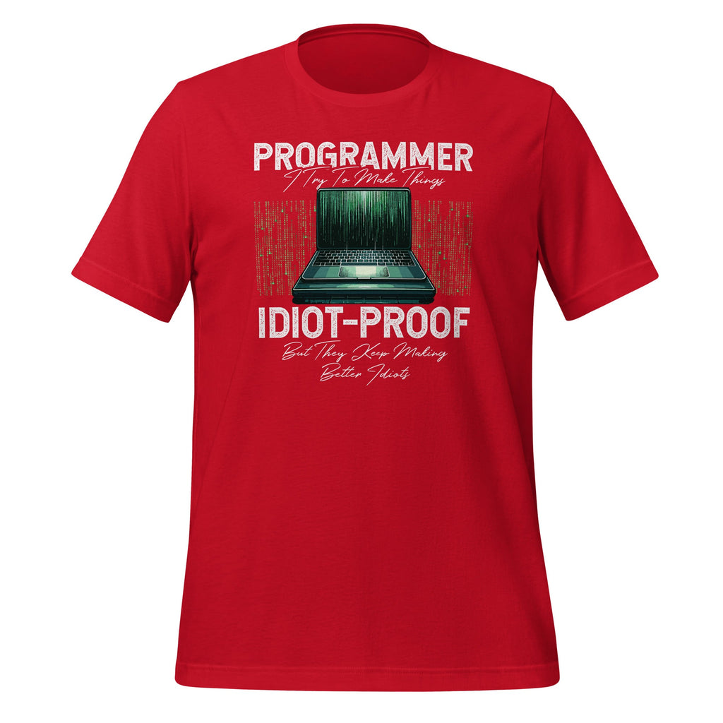 Programmer I Try To Make Things Idiot-proof Computer product image 3