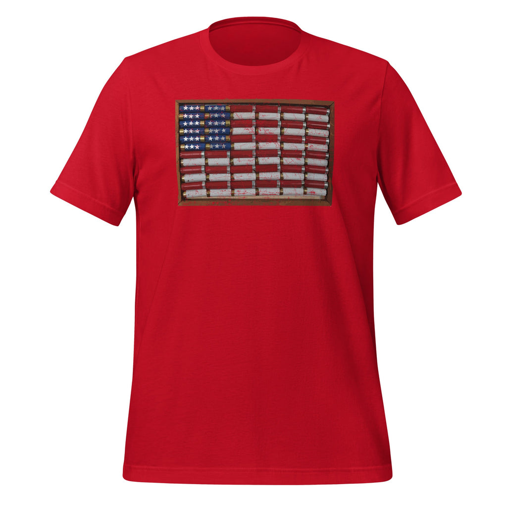 Trap Shooting American Flag Shotgun Shells Patriotic Gun product image 3