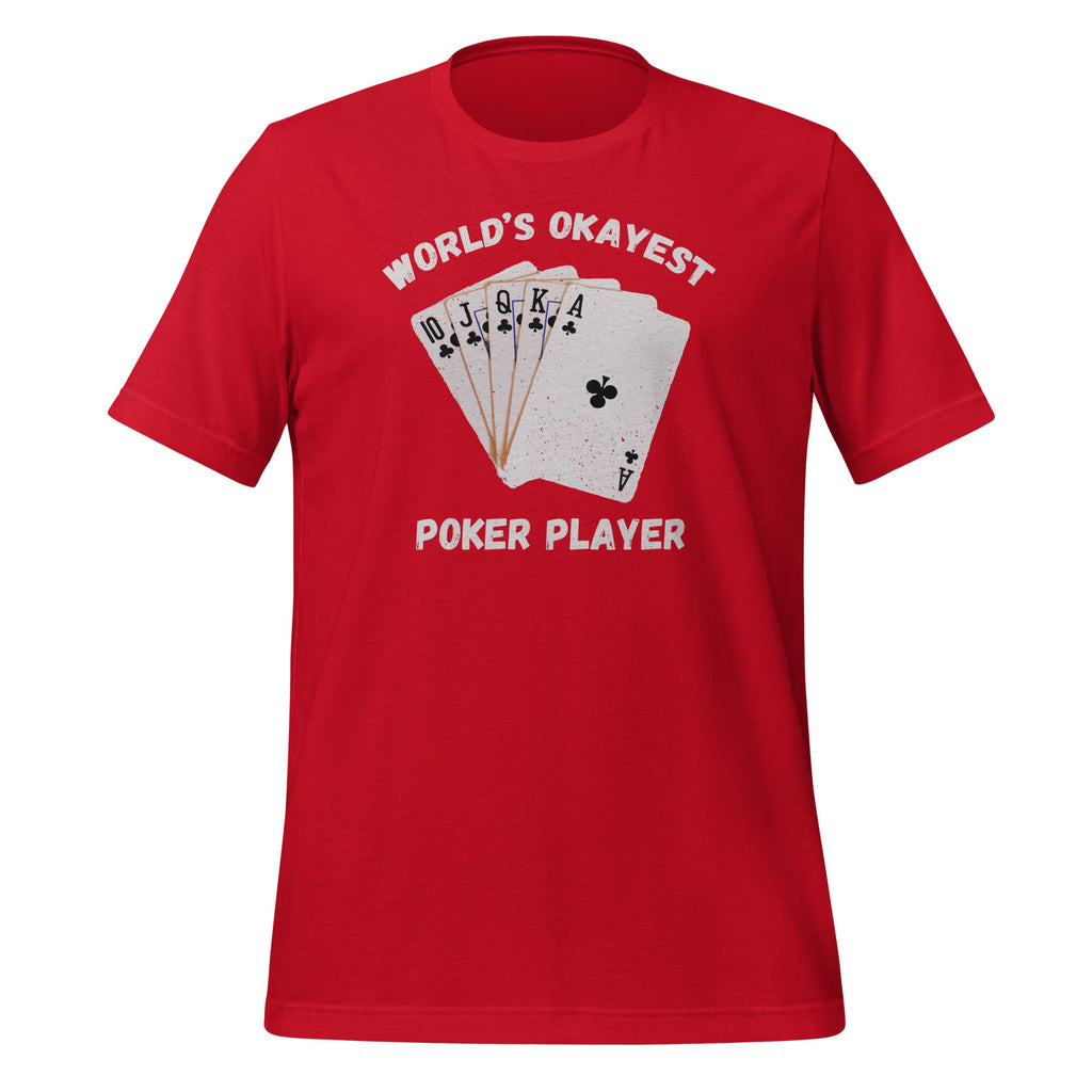 Worlds Okayest Poker Player Funny Gambling Game Lover product image 3