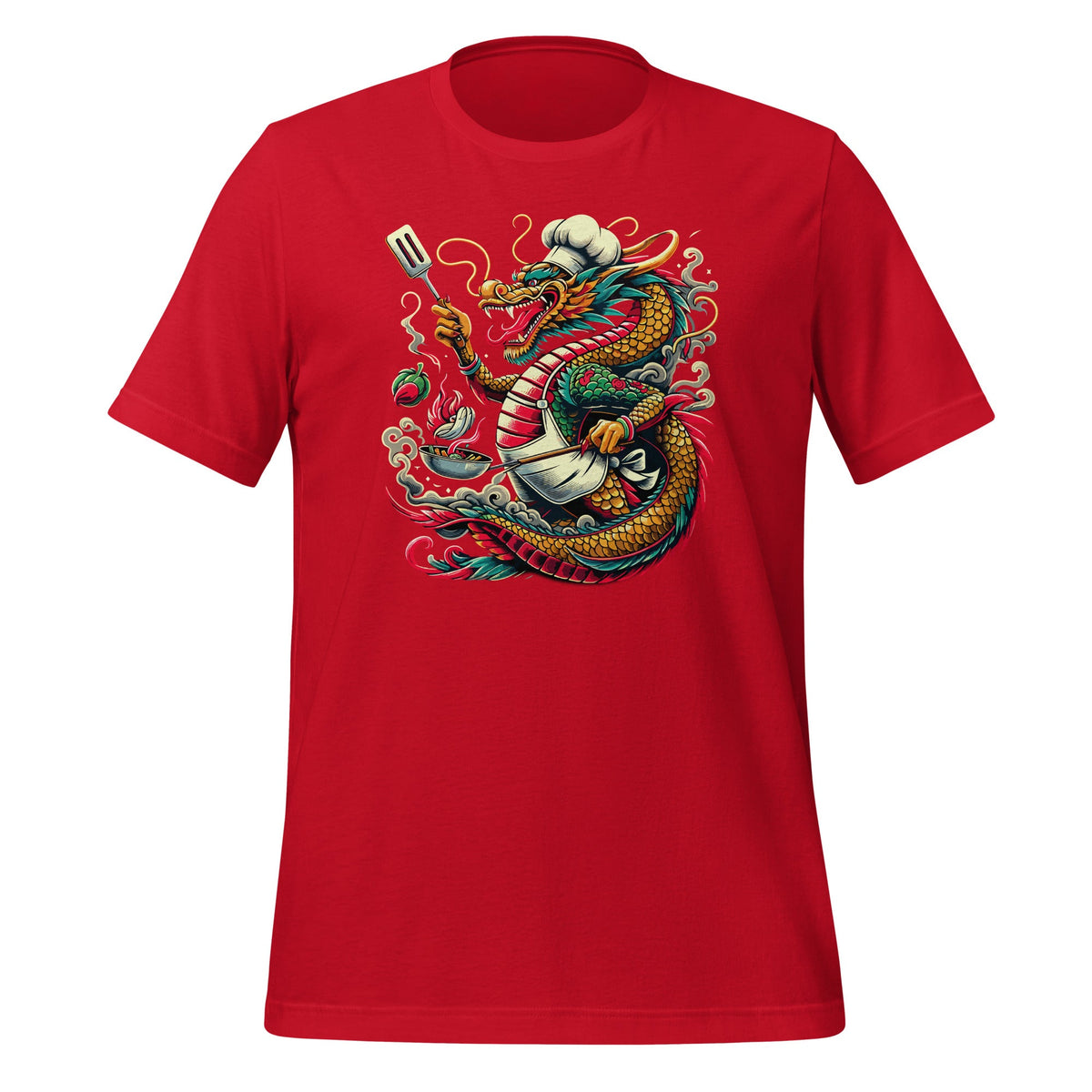 Dragon Cooking Chef Food Fans Year of Lunar New Unisex product image 3