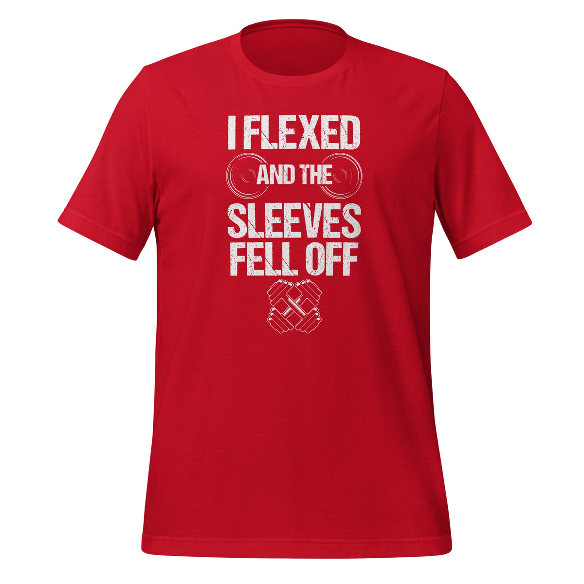 I Flexed And My Sleeves Fell Off Funny Workout Gym Unisex product image 3