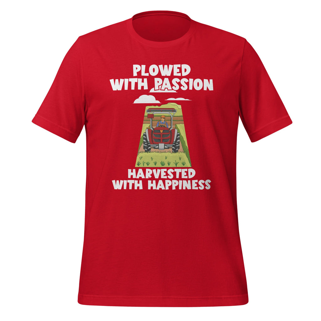Plowed With Passion Harvested Happiness Farming Saying product image 3