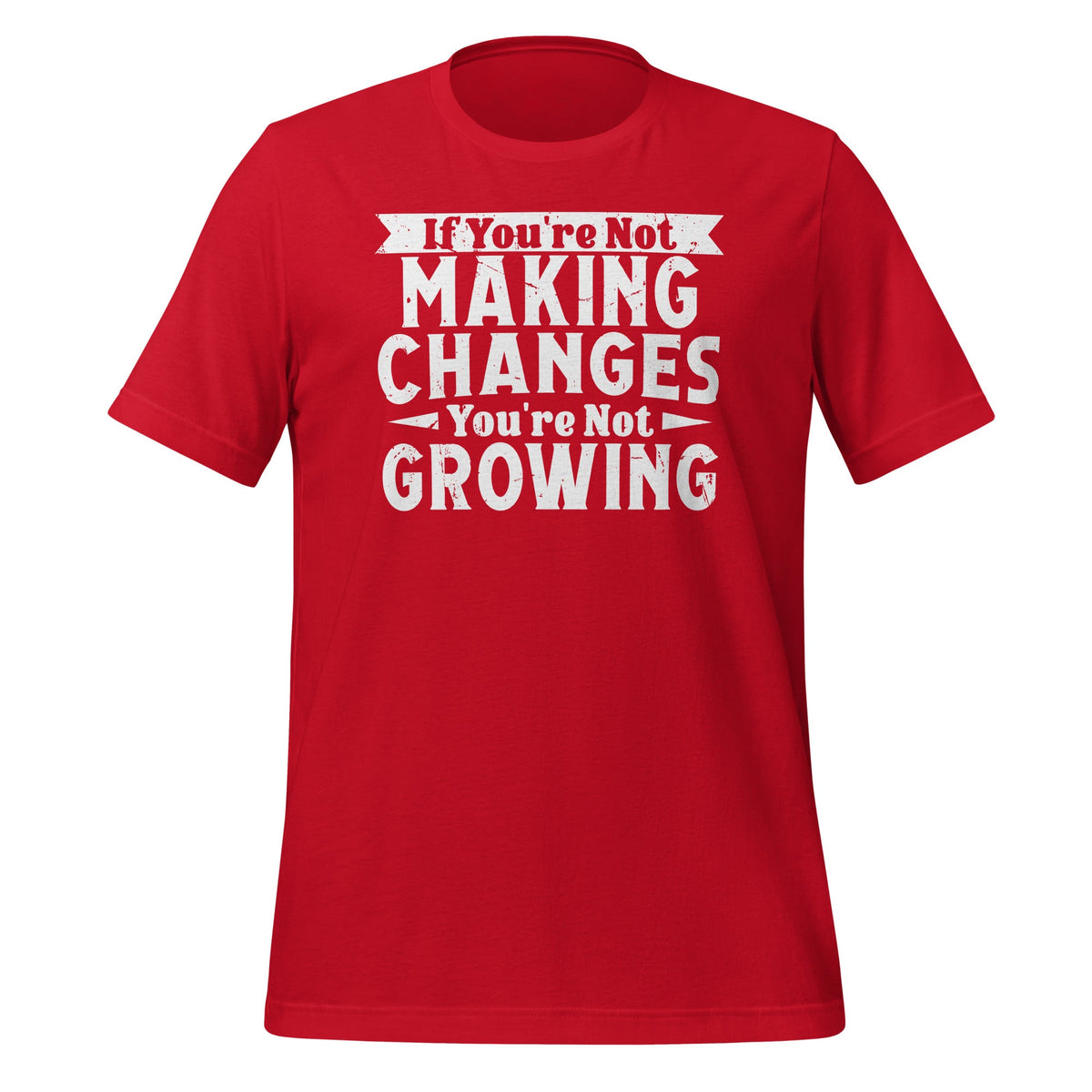 If You're Not Making Changes, Growing Motivational Unisex product image 3