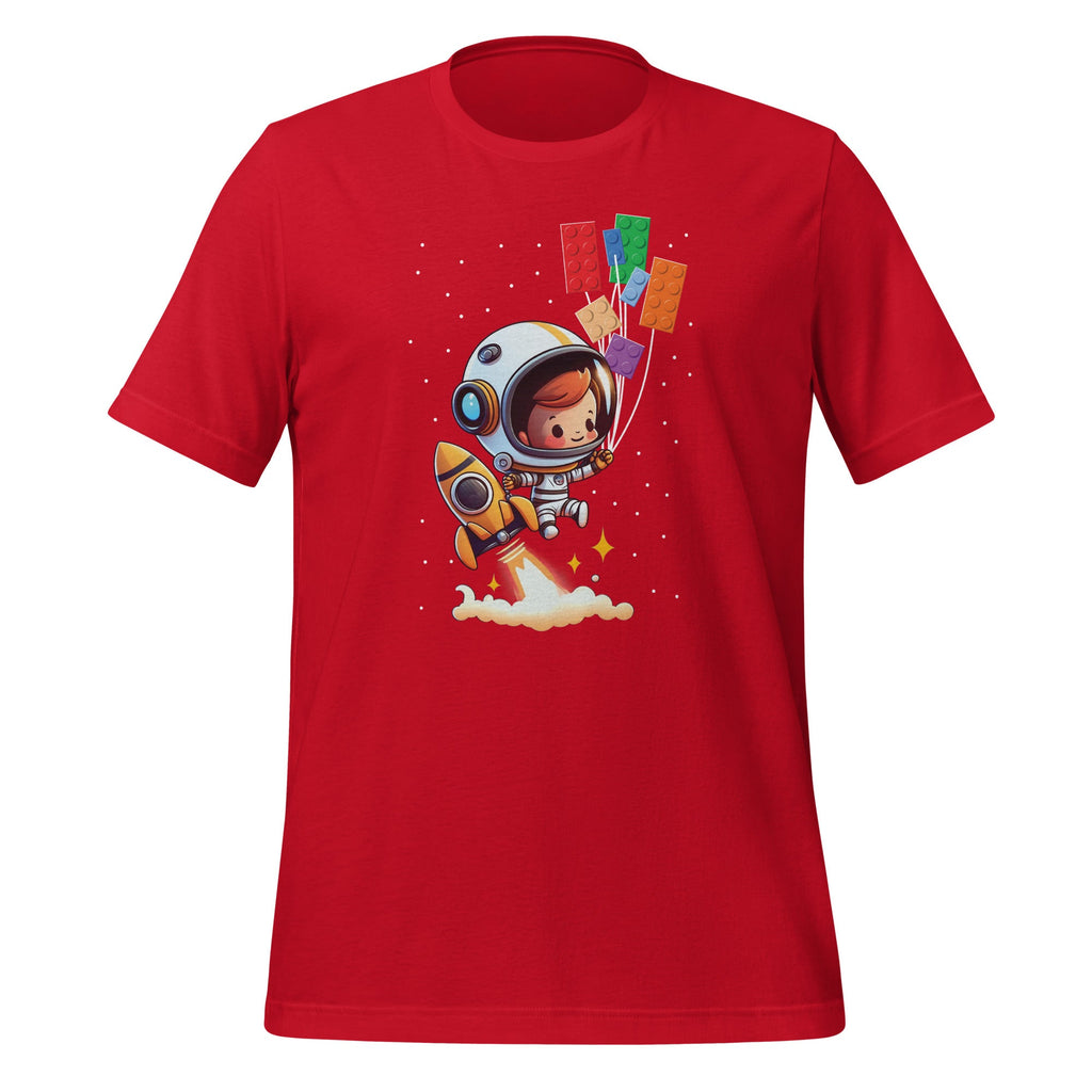 Building Blocks Bricks Space Astronaut Funny Master Builder product image 3