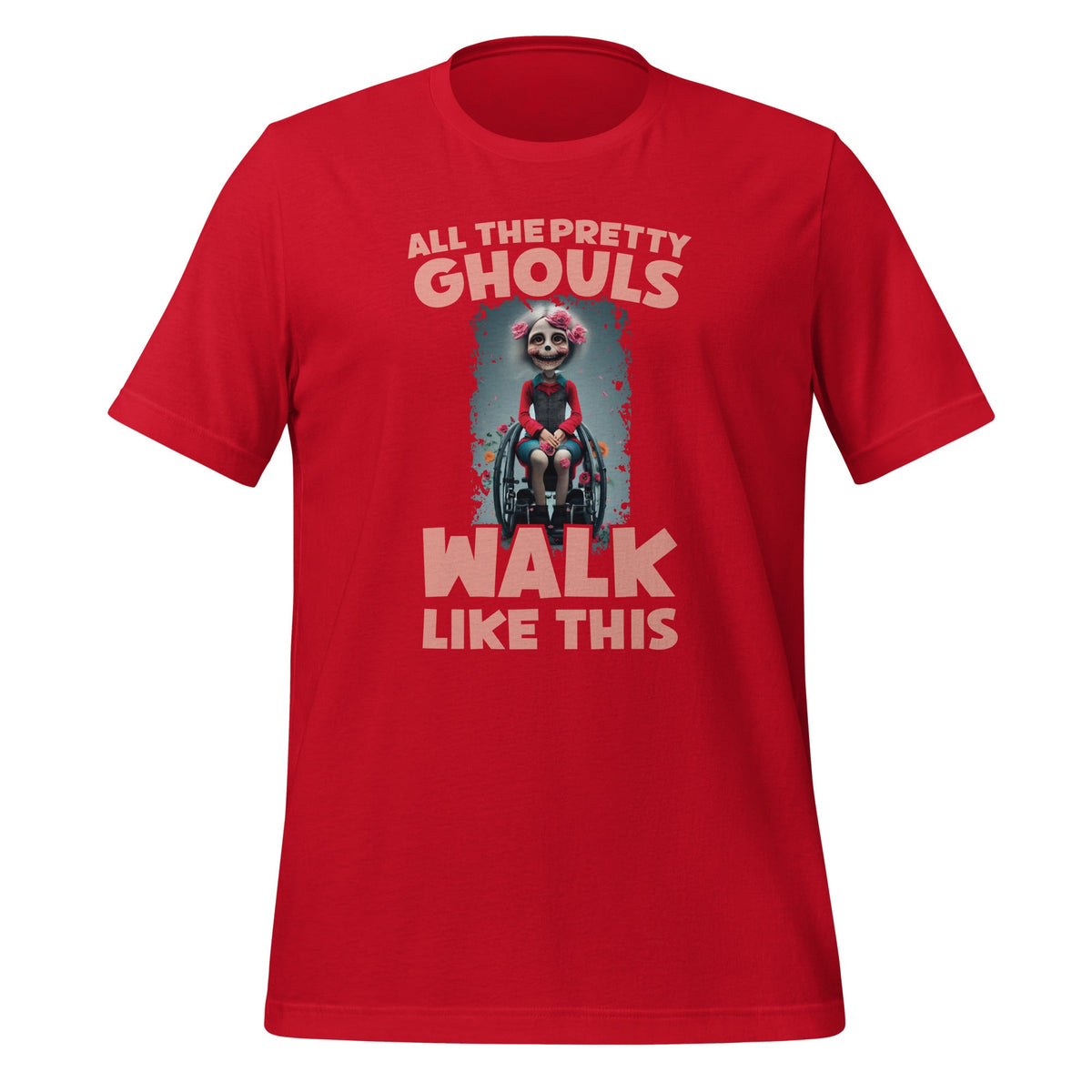 Pretty Ghouls Walk Like This Funny Wheelchair Halloween product image 3
