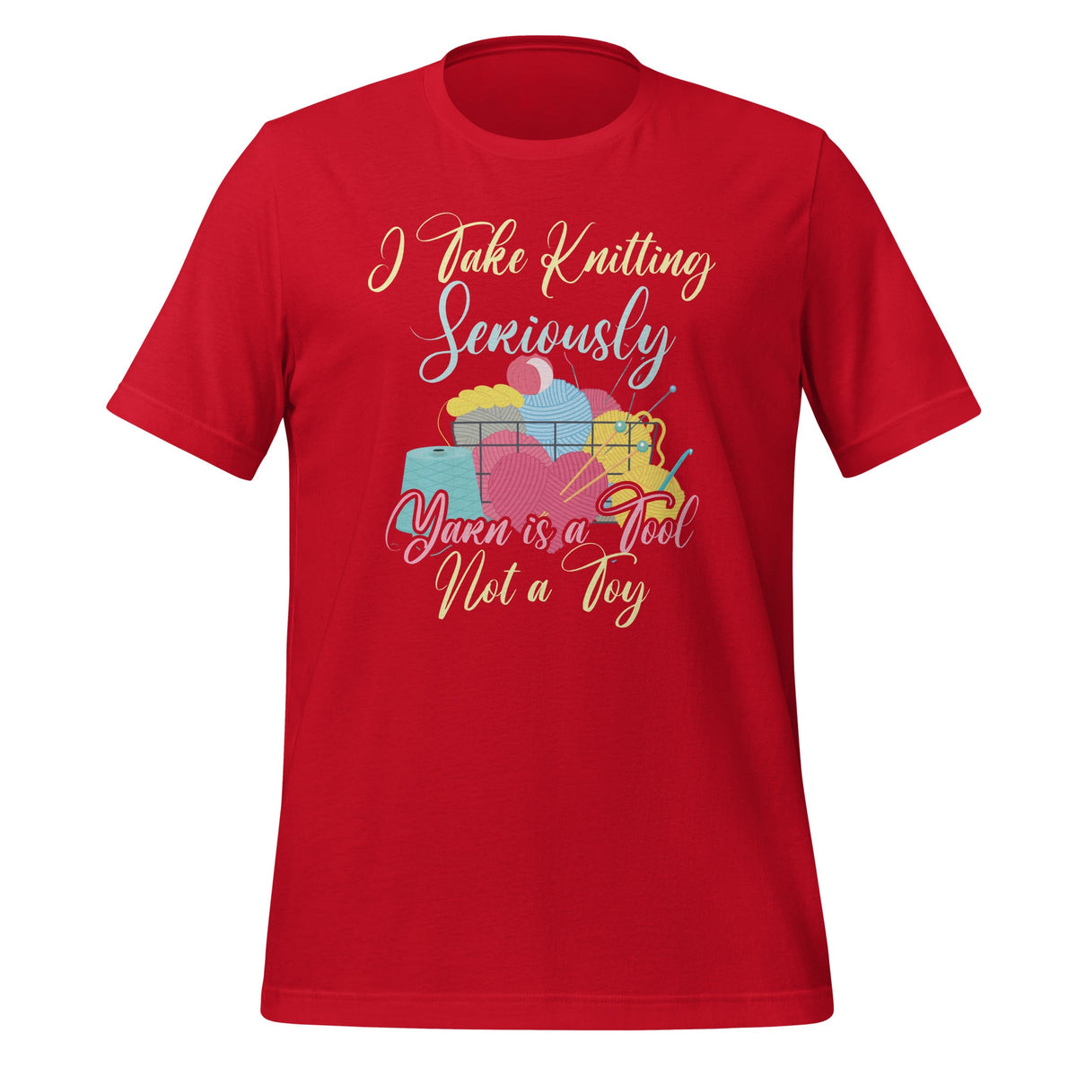 I Take Knitting Seriously Yarn is a Tool, Not a Toy Knit product image 3