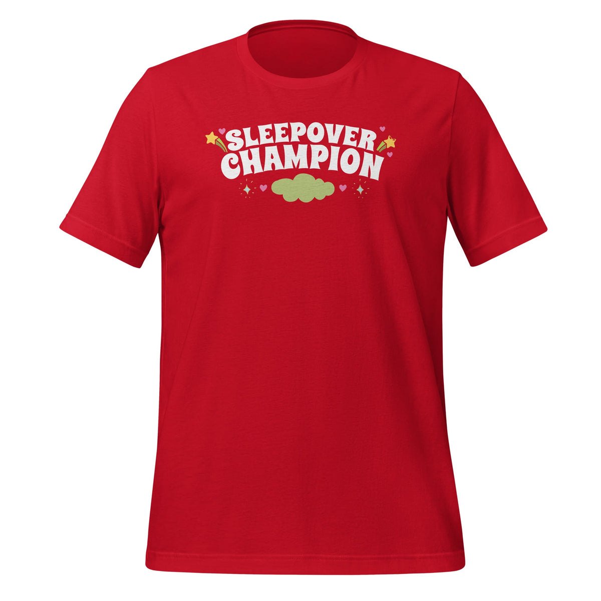 Sleepover Champion  Pillow Fights & Midnight Snacks Funny Unisex T-Shirt