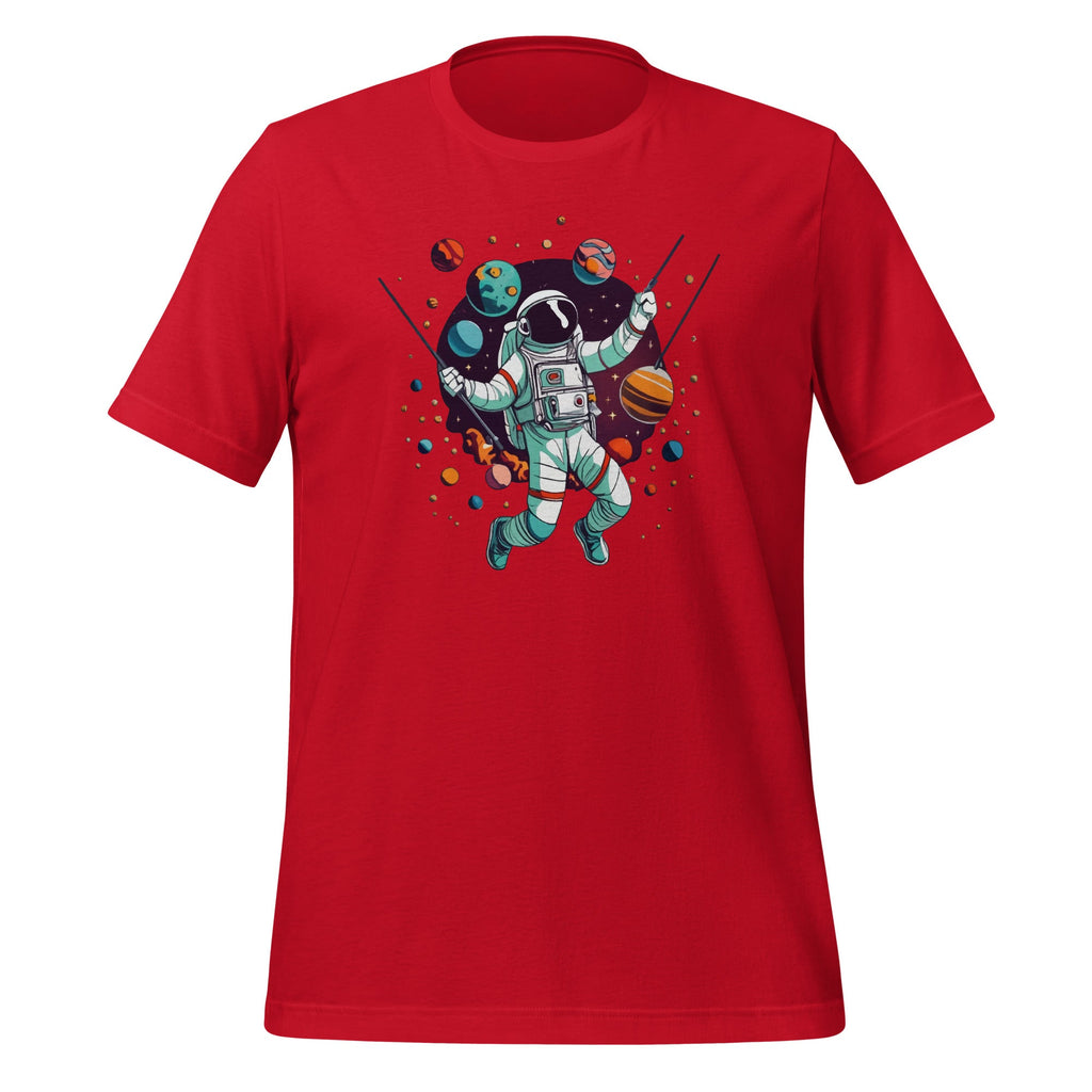 Astronaut With Planets In Hand Art Outer Space Unisex product image 3
