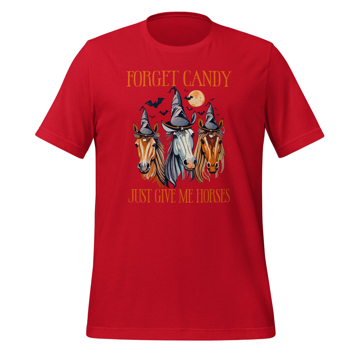 Forget Candy Just Give Me Horses Pumpkin Horse Halloween product image 3