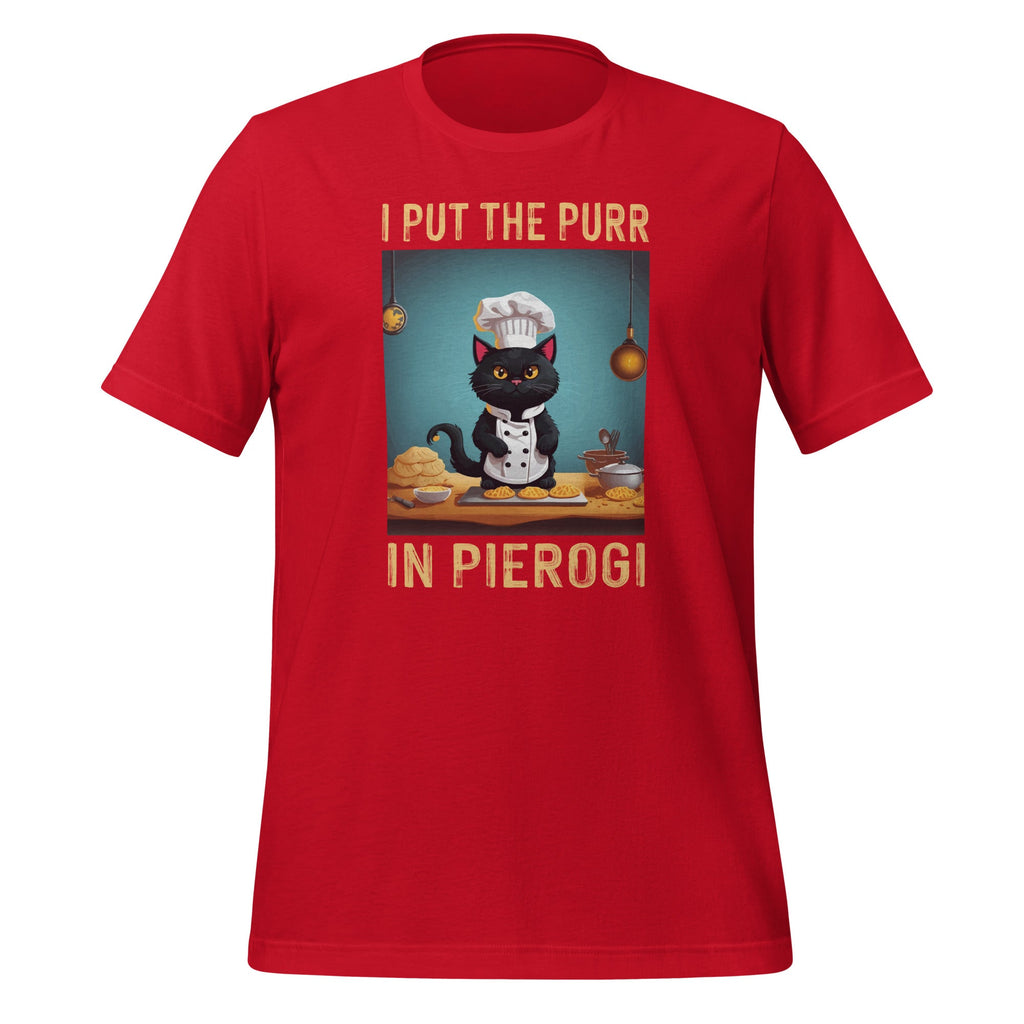 I Put The Purr In Pierogi Cat Polish Food Animal Lover product image 3