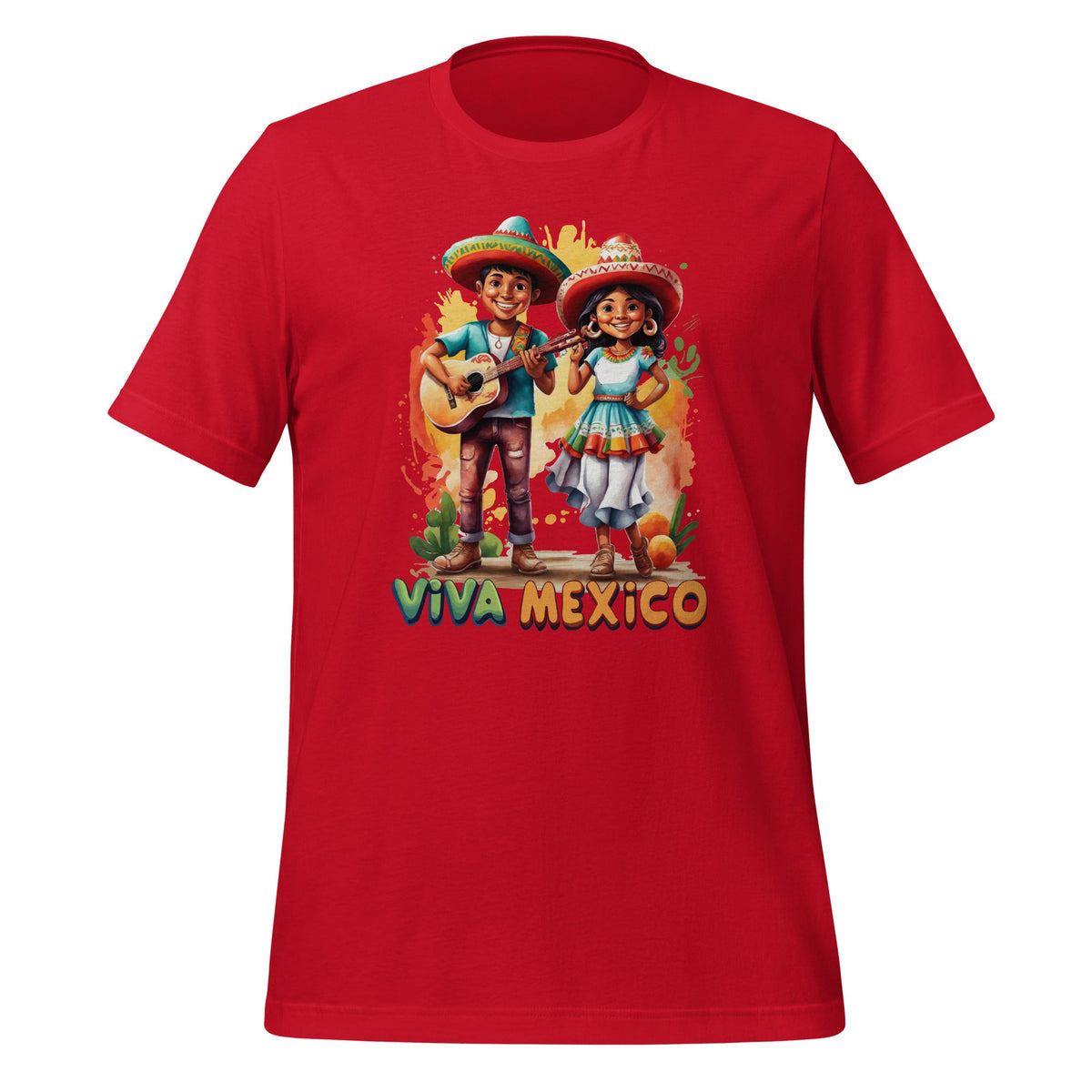 Viva Mexico Boy Girl Maracas Guitar Mexican Independence product image 3