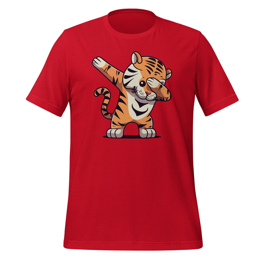 Tiger Dabbing Dancing Dab Dance Funny Animal Lover Graphic product image 3
