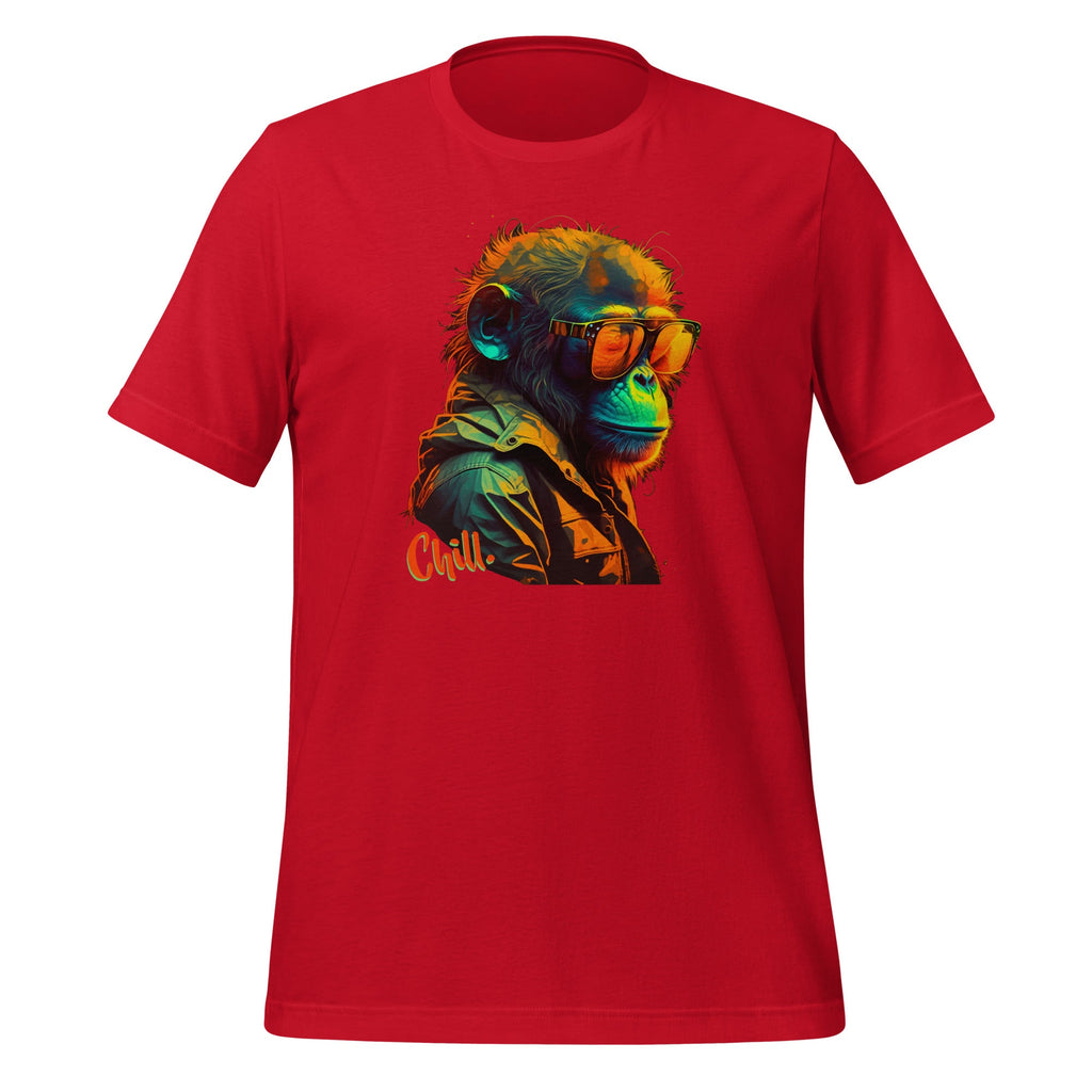 Retro Groovy Ape Sunglass Synthwave Nostalgia Unisex T-Shirt product image 3
