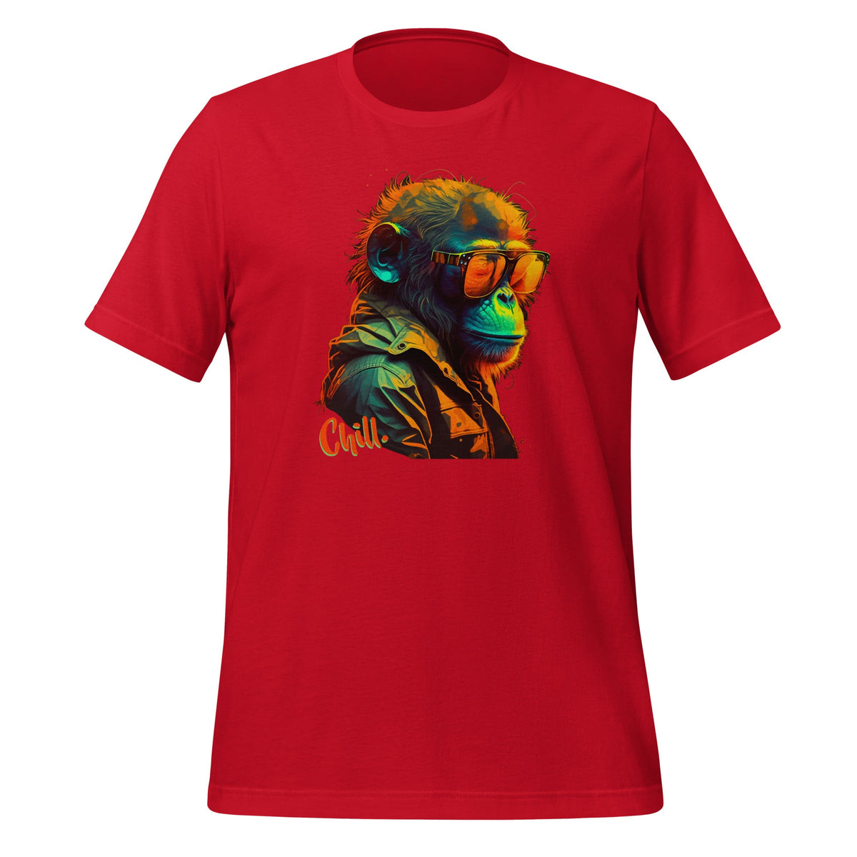 Retro Groovy Ape Sunglass Synthwave Nostalgia Unisex T-Shirt product image 3