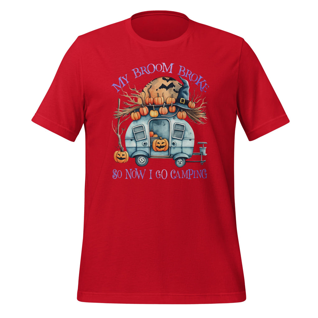 My Broom Broke So Now I Go Camping Halloween Family Lover product image 3