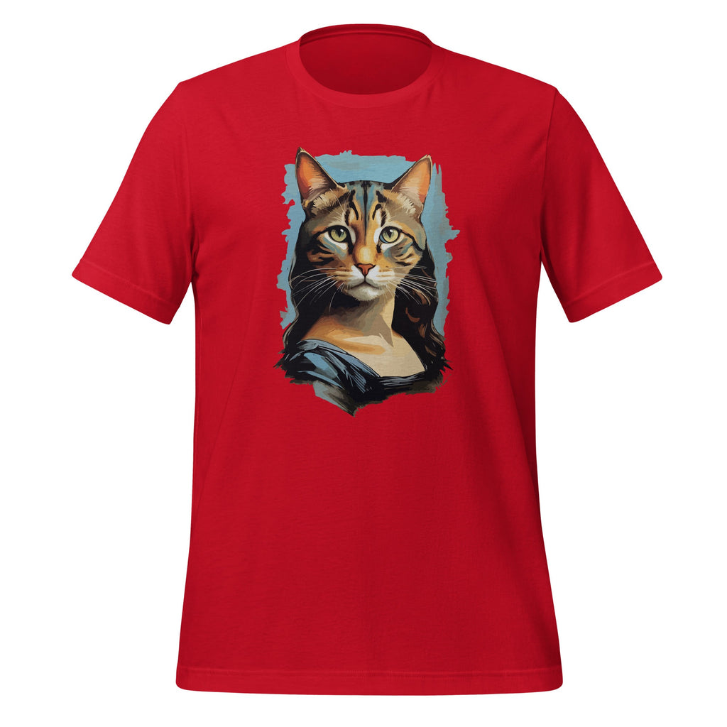 Meowing Lisa Funny Cat Graphic Art Kitten Lover Unisex product image 4