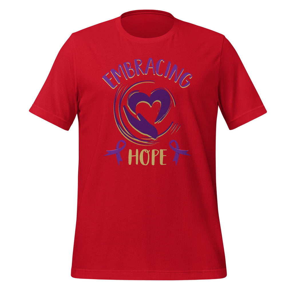 Embracing Hope Epilepsy Awareness Stop Unisex T-Shirt product image 4