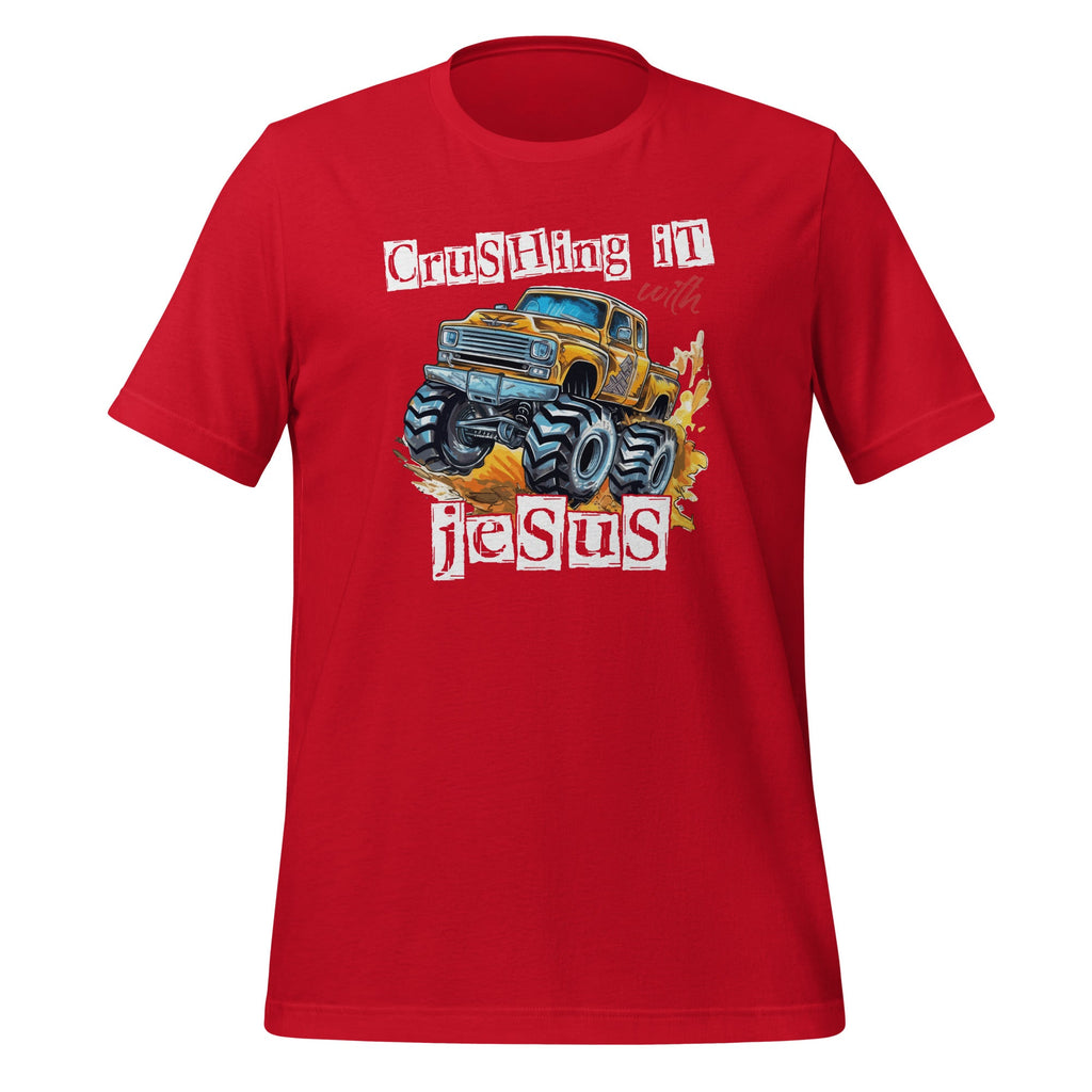 Crushing It With Jesus Christian Faith Monster Trucks product image 4