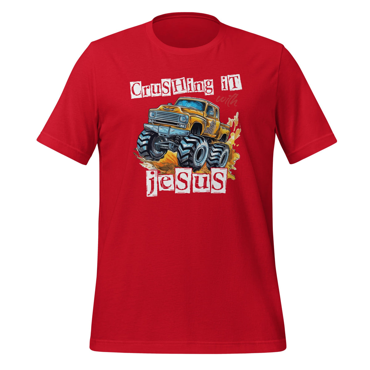 Crushing It With Jesus Christian Faith Monster Trucks product image 4