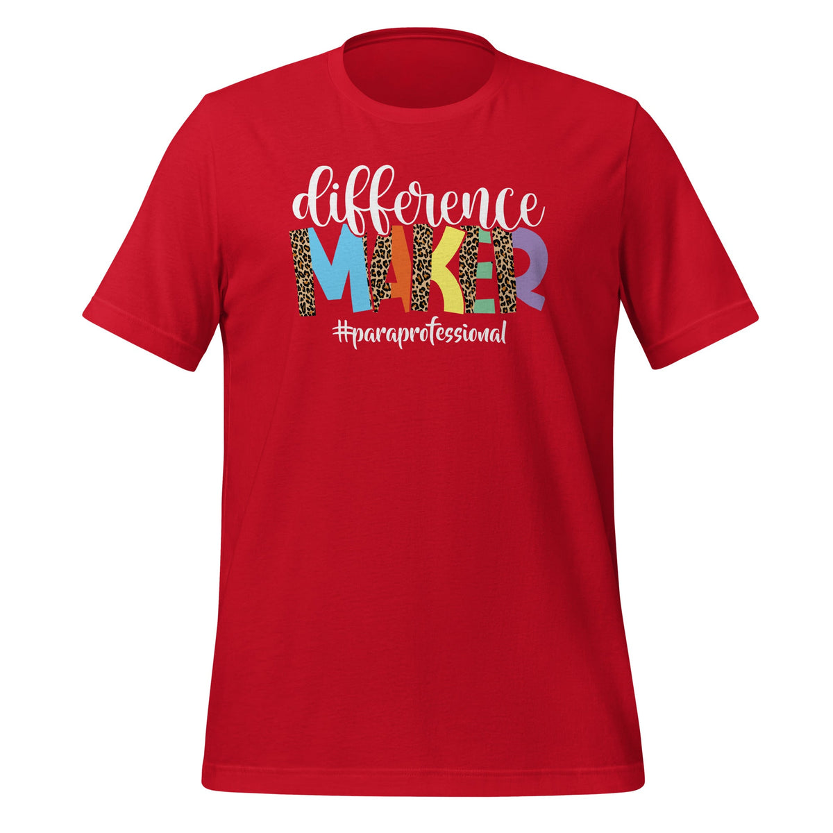 Difference Maker Paraprofessional Leopard Teacher Aide product image 4