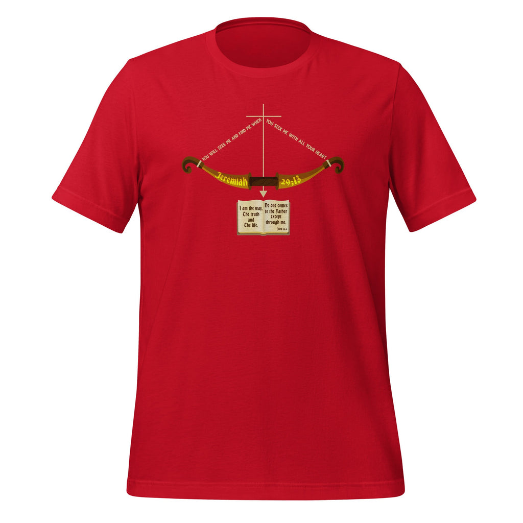 Set Your Christian Sights On Jesus Archery Unisex T-Shirt product image 4