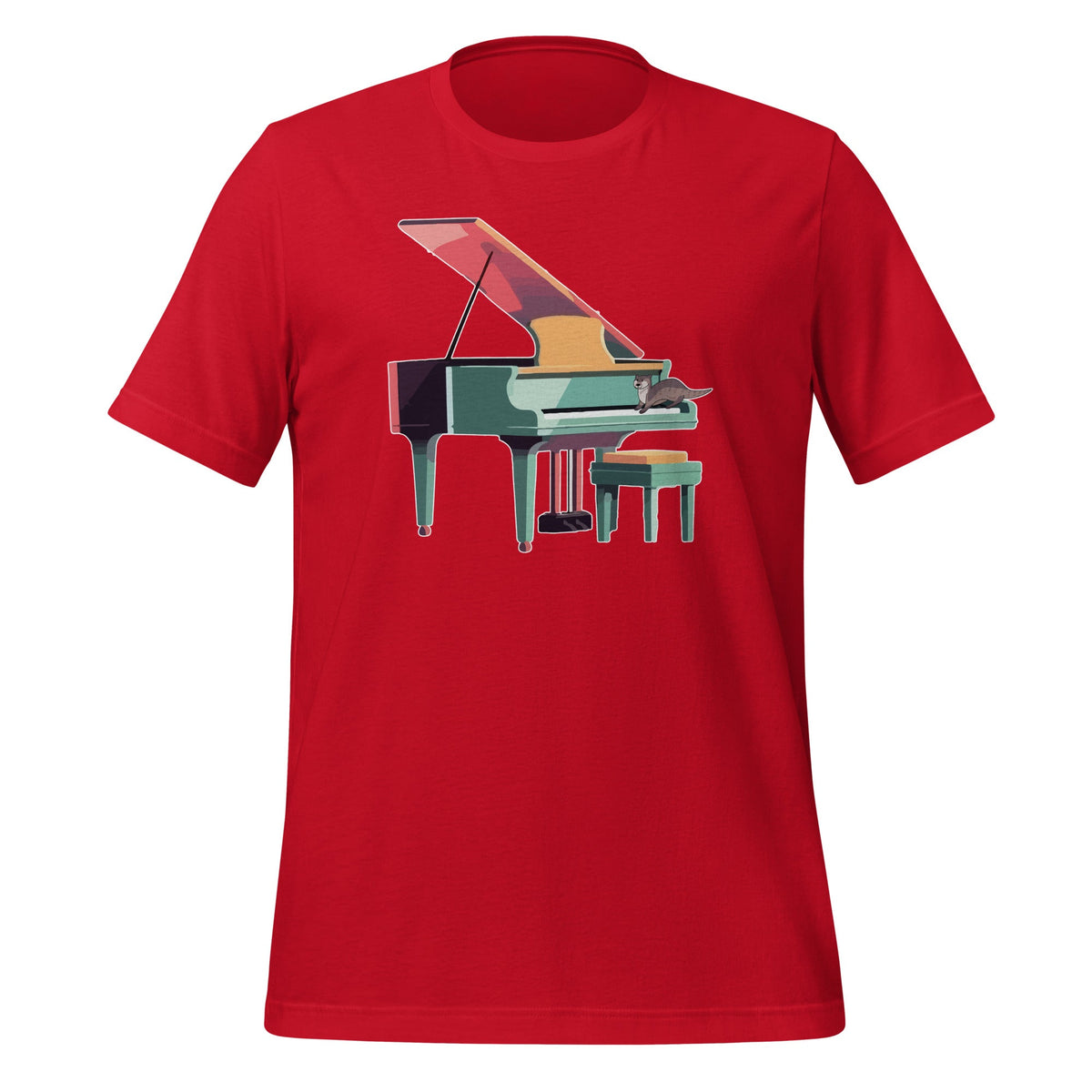Cute Grand Piano Player Month Otter Pianist Musician Animal product image 4