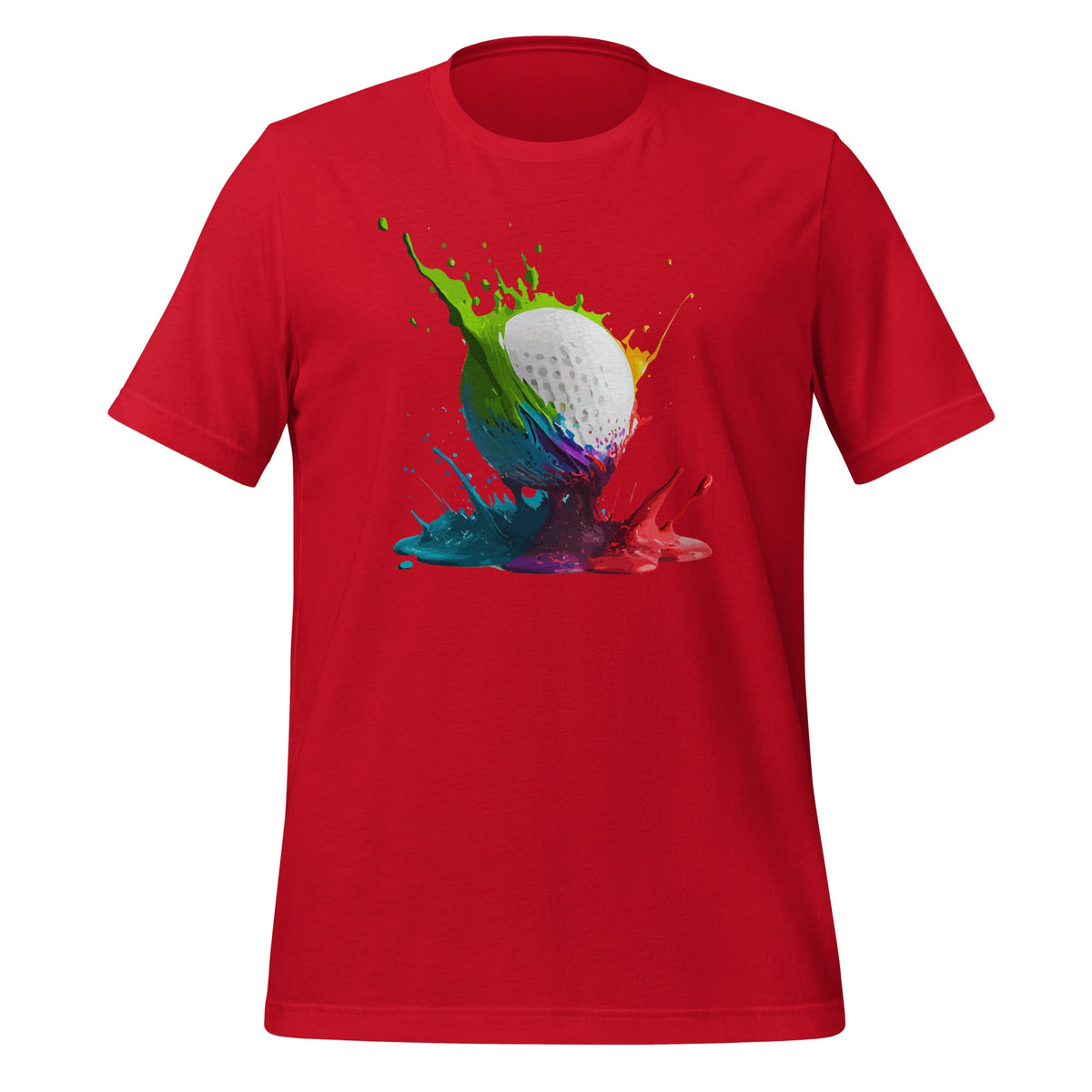 Golf Ball Watercolor Golfer Golfing Splash Graphic Unisex product image 4