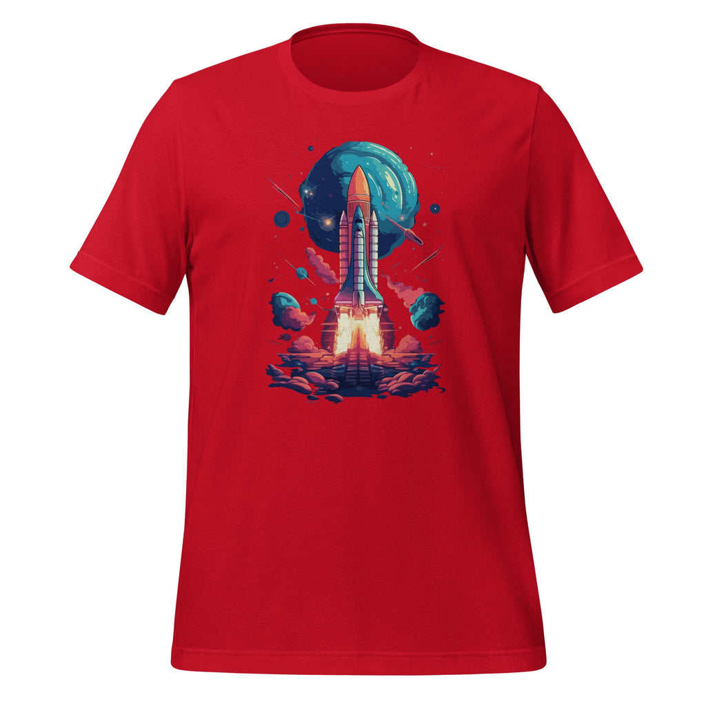 Space Shuttle Science Astronomy Astronaut Unisex T-Shirt product image 4