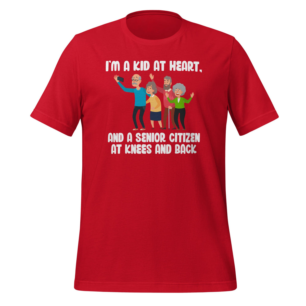 I'm A Kid At Heart And A Senior Citizen At Knees Back product image 4
