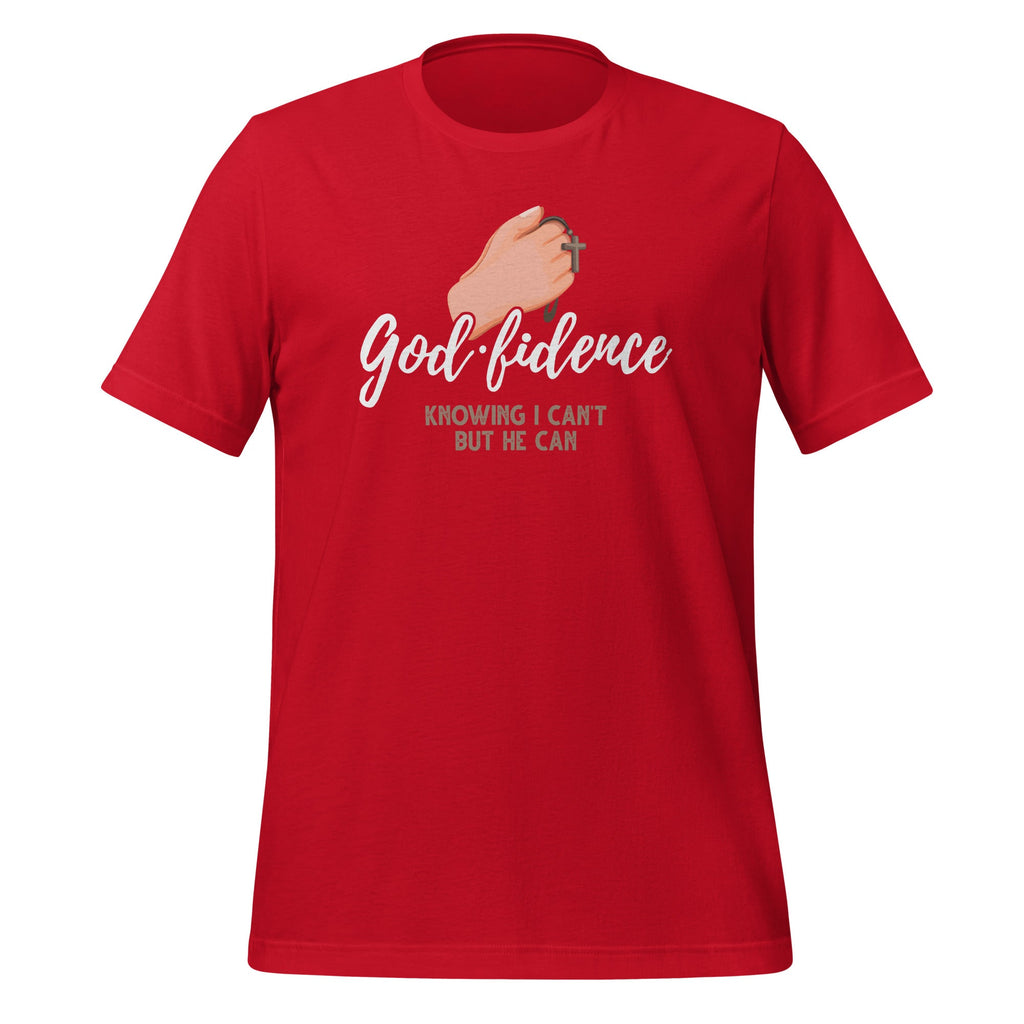 God.fidence Knowing I Can't But He Can Christian Saying product image 4