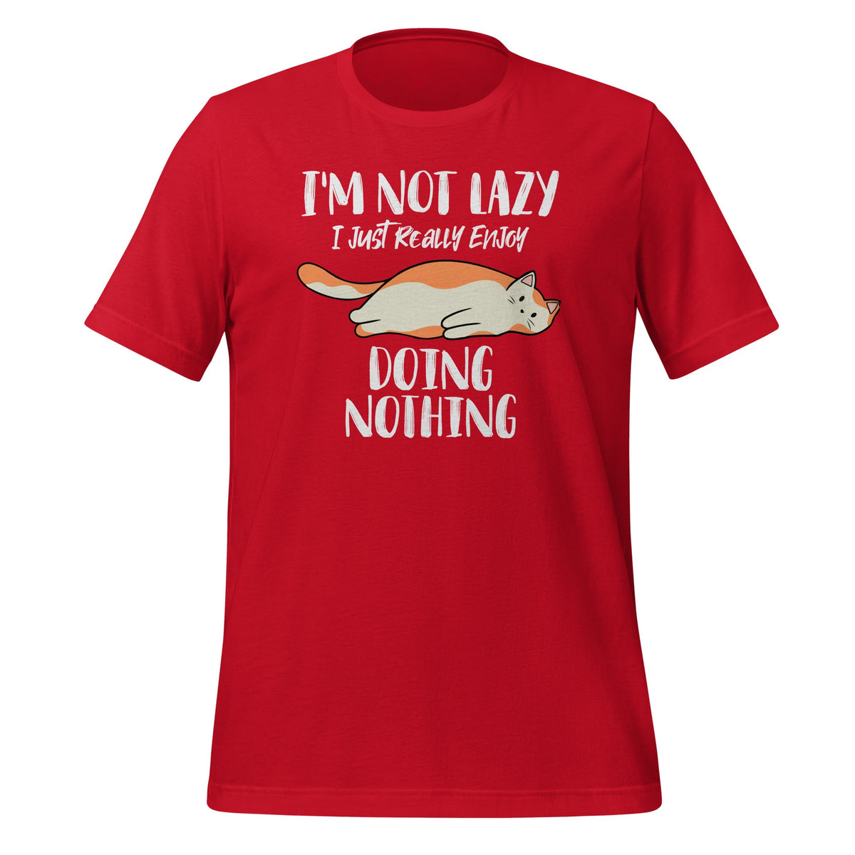 Funny Cat I'm Not Lazy I Just Really Enjoy Doing Nothing product image 4