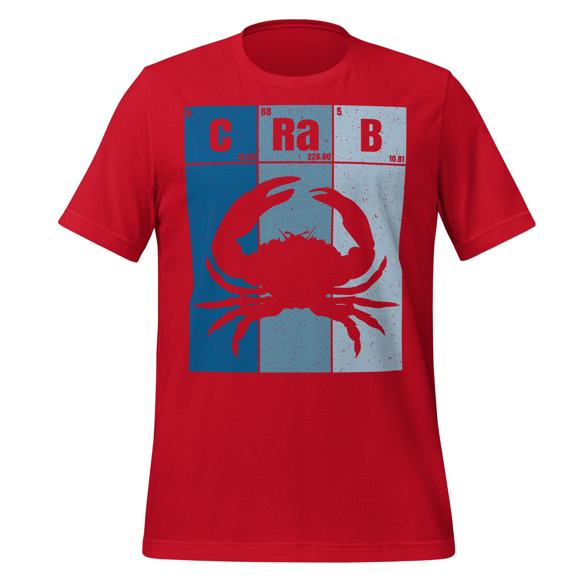 Crab Periodic Table Elements Seafood Crabbing Unisex T-Shirt product image 4