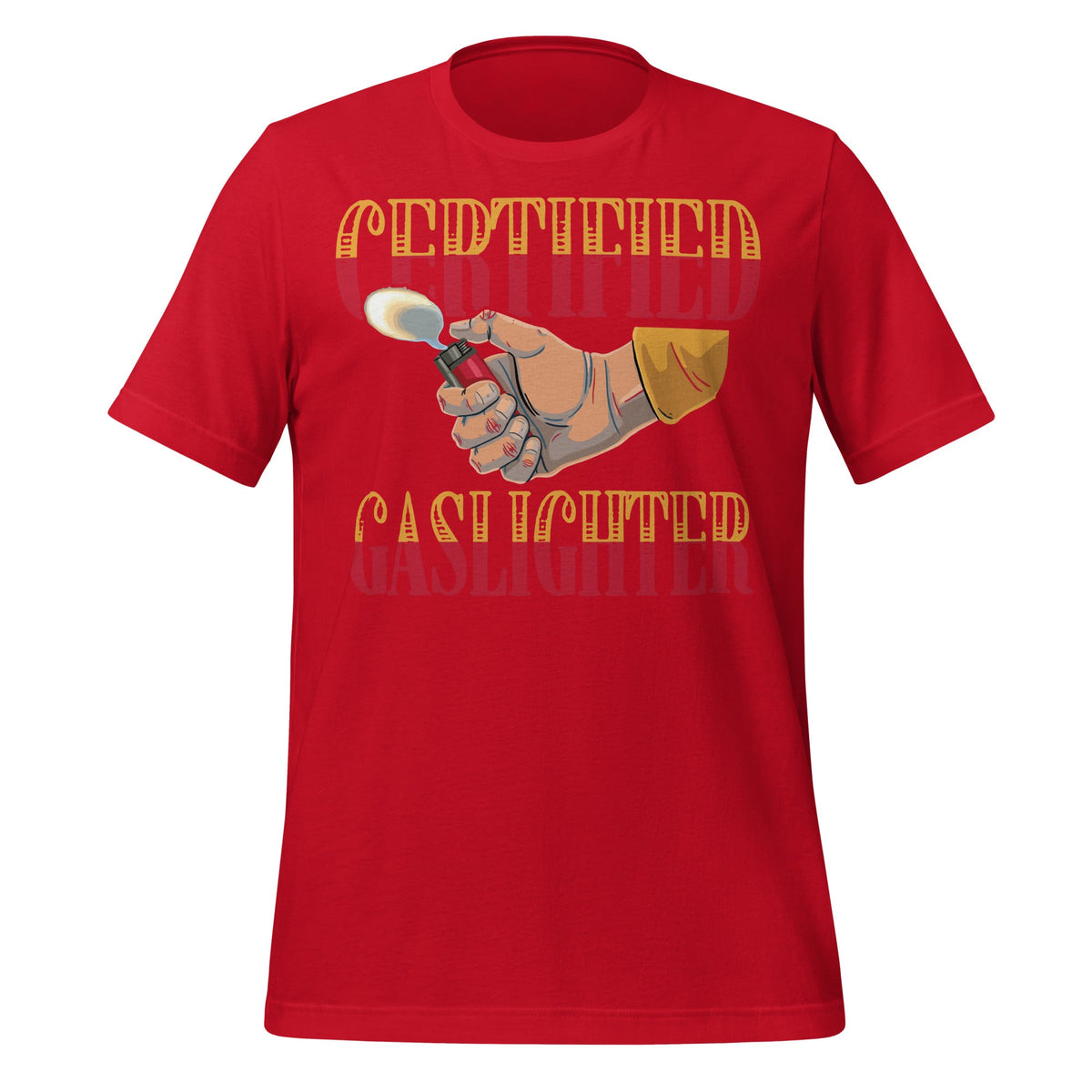 Certified Gaslighter Funny Meme Trend Unisex T-Shirt product image 4