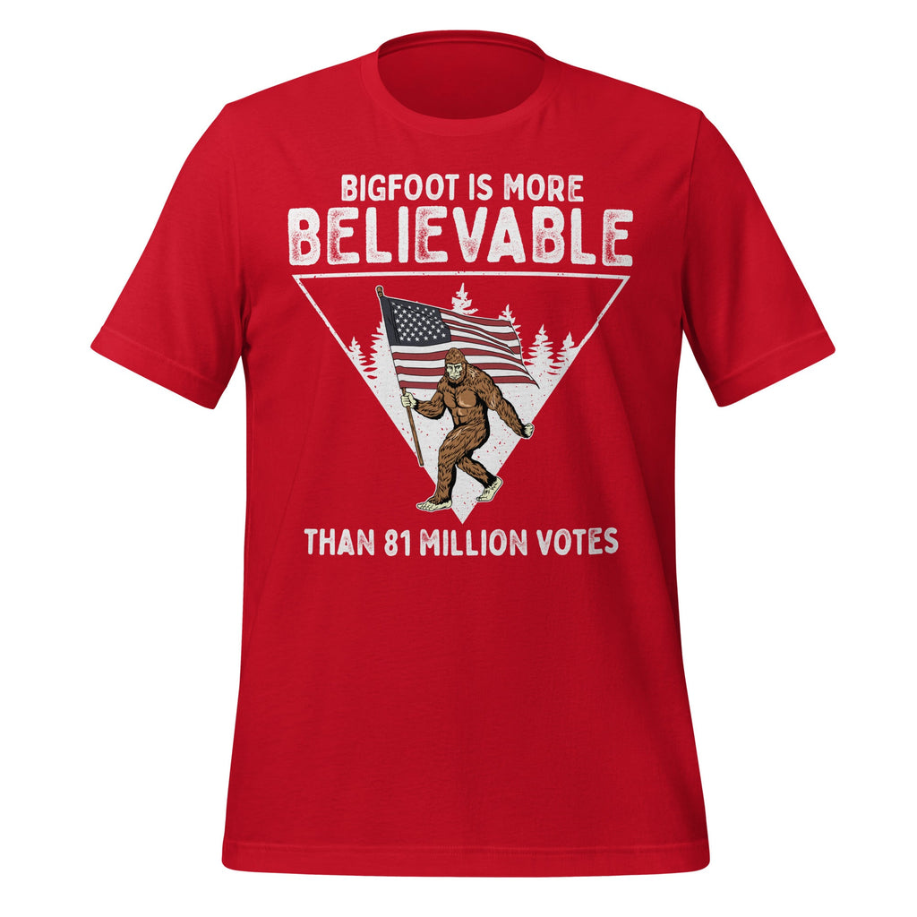 Bigfoot is More Believable Than 81 Million Votes Vintage product image 4