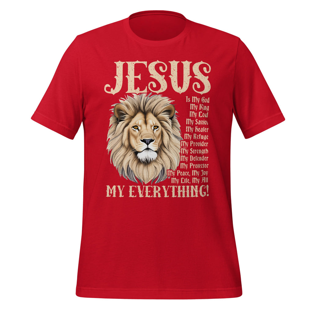 Jesus Is My God King Lord Savior Protector Lion Christian product image 4