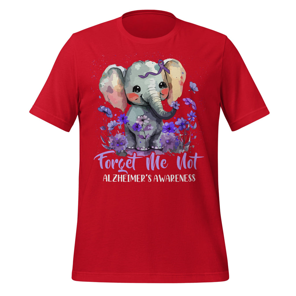 Elephant Flower Forget Me Not Alzheimers Awareness Month product image 4
