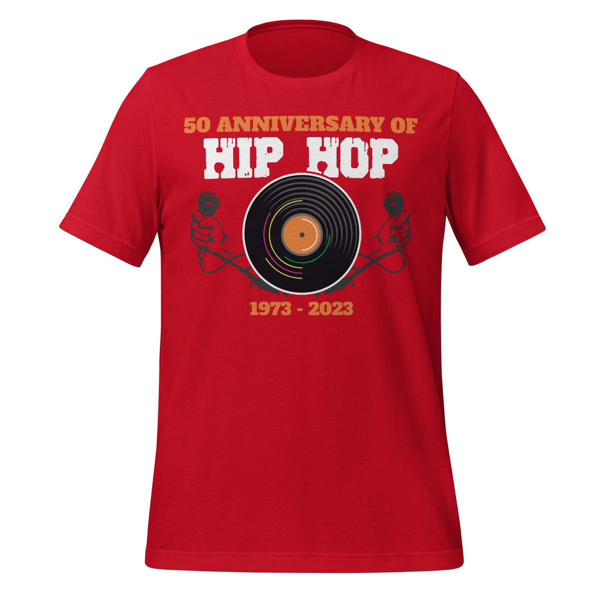 50 Years Hip Hop Music Vinyl Retro 50th Anniversary product image 4