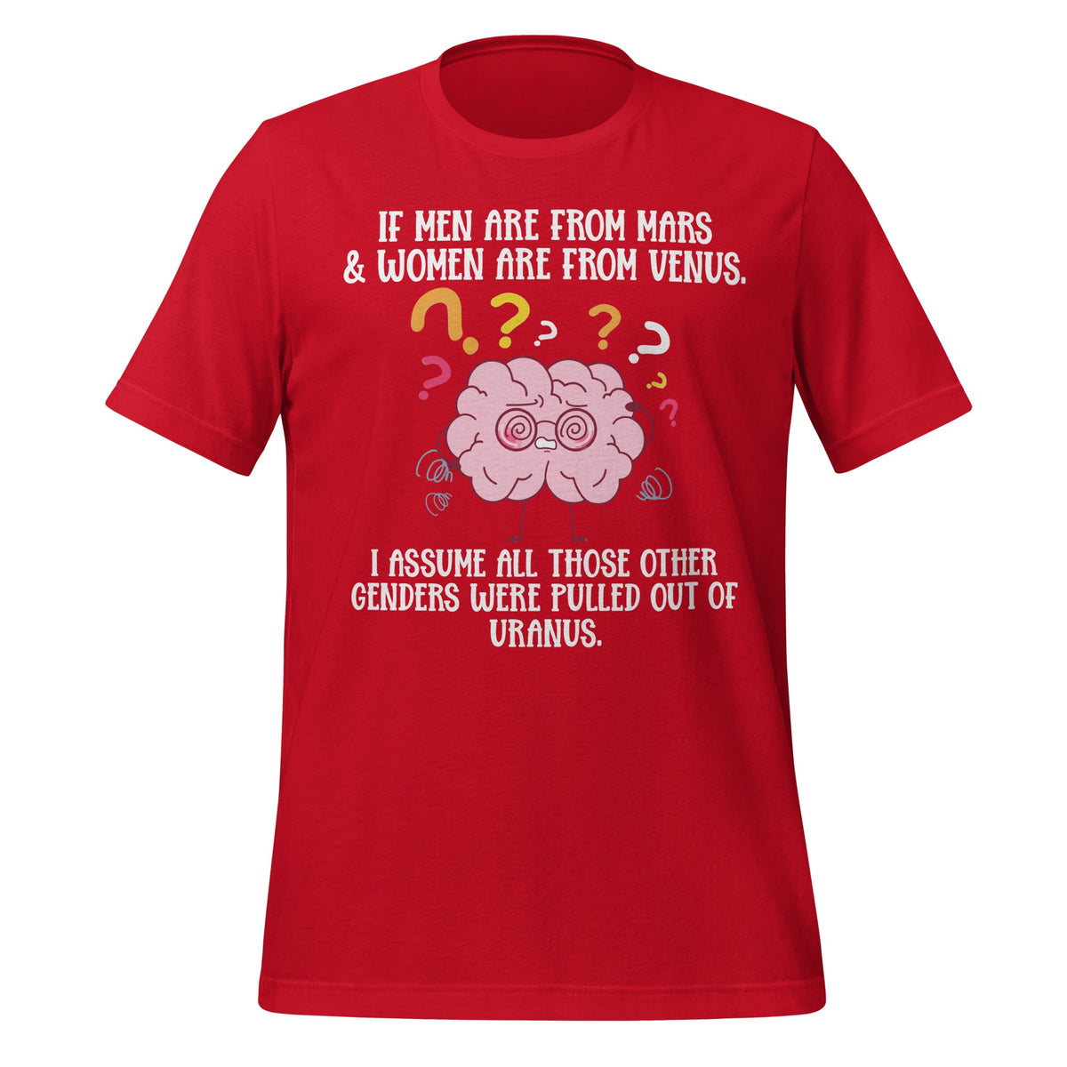 If Men Are From Mars And Women Venus Out Of Uranus Unisex product image 4