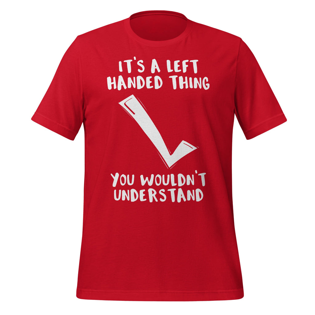 It’s A Left Handed Thing Lefty Backwards Checkmark Funny product image 4