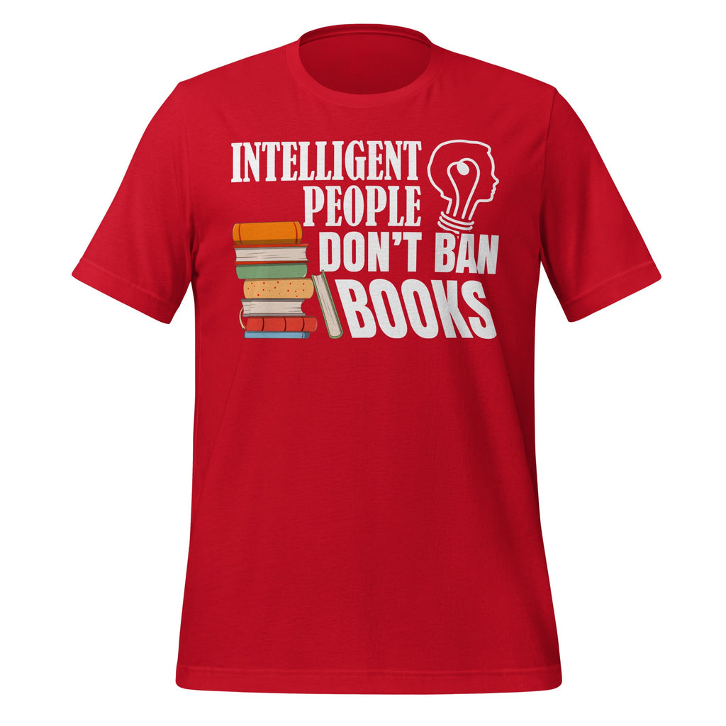 Intelligent People Don't Ban Books Reading Bookish product image 4